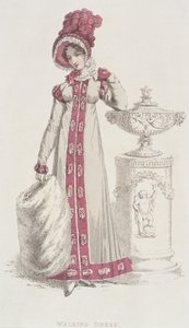 Walking Dress, December 1819 by English School